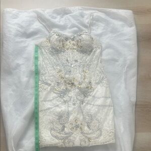 Elegant White Mini Dress